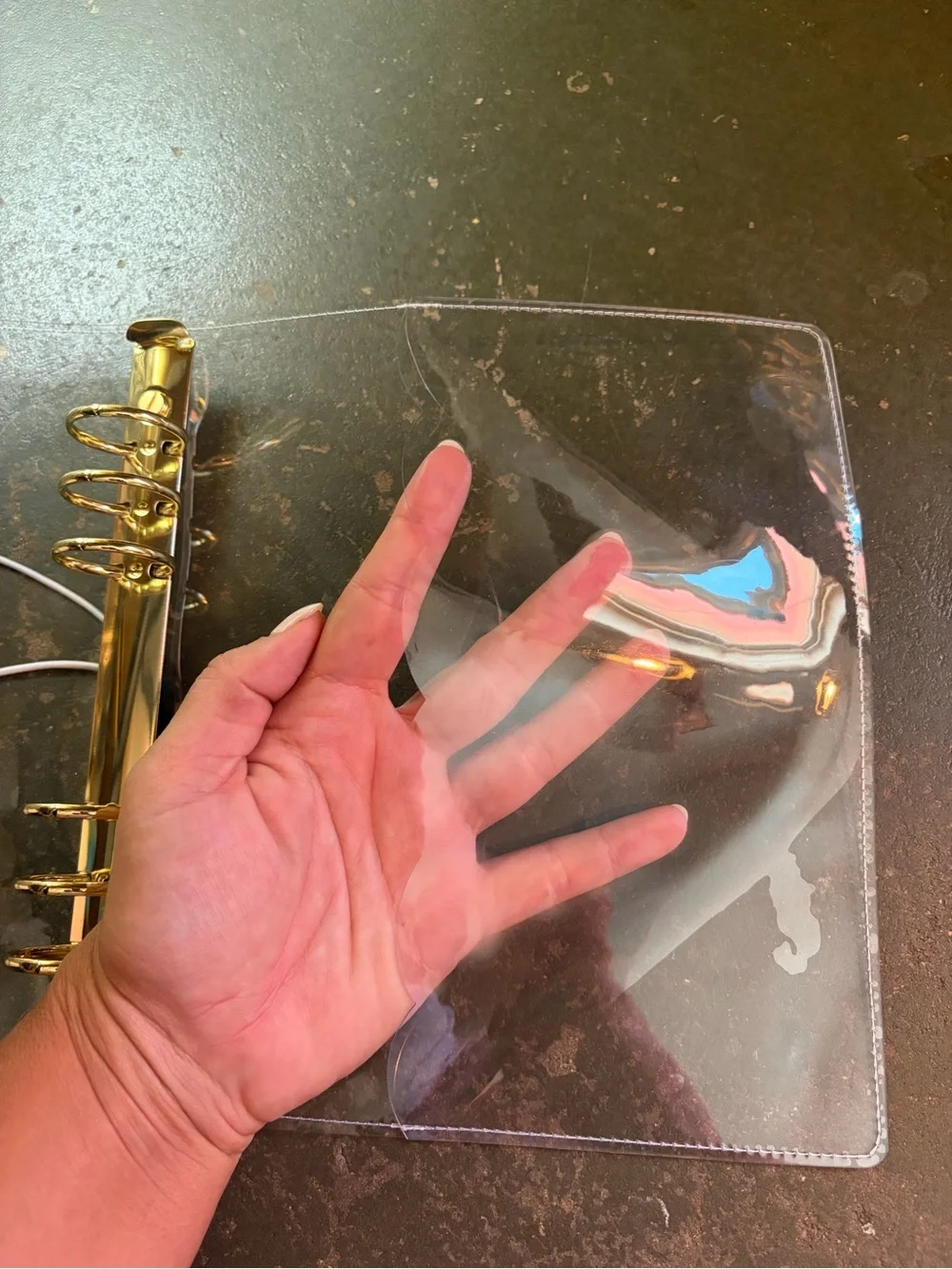 N/A transparent pvc